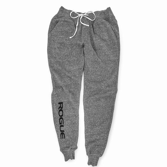 Rogue Fleece Sprinter Joggers Heather Gray Athletic Crossfit Women SM Very Good - Picture 3 of 7